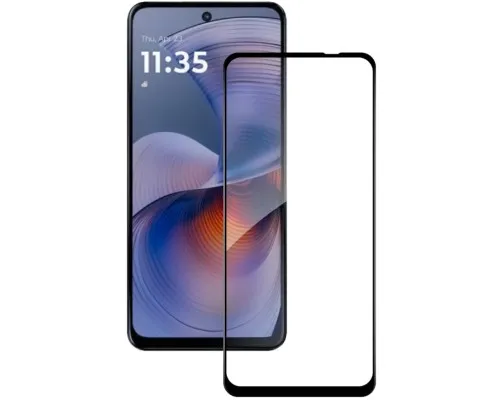 Скло захисне ACCLAB Full Glue Motorola G55 Black (1283126613210)