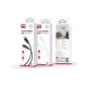 Дата кабель USB-C to USB-C 1.0m 60W braided XO (NBQ236B_White)