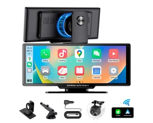 Автомобільний монітор Aspiring Auto Play 2, Magnet, CarPlay, Android auto
