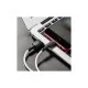 Дата кабель USB 2.0 AM to Micro 5P 1.0m silicone white BOROFONE (6931474710383)