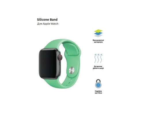 Ремінець до смарт-годинника Armorstandart Sport Band (3 Straps) для Apple Watch 42 (Series 11-10)/41/40/38 Mint (ARM51938)