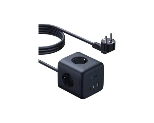 Мережевий фільтр живлення Baseus EnerFill FA11 Cube Power Strip (E00082100123-00)