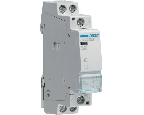 Автоматичний вимикач Hager 25 A 230V 2NO 1P (B) (ESC225S)