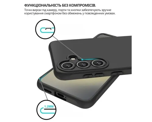 Чохол до мобільного телефона BeCover silicone Samsung Galaxy S26 SM-S942 Black (714876)