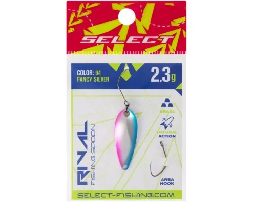 Блешня Select Rival 2.3g 30mm 04 Fancy Silver (1870.80.04)
