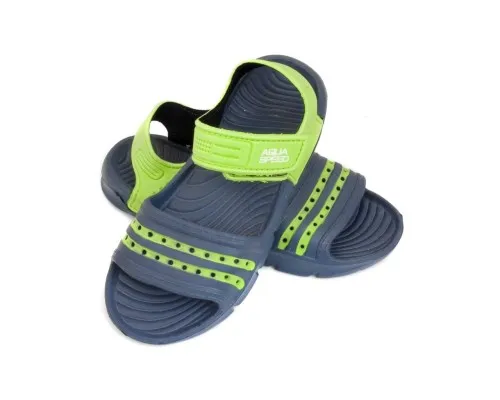 Сандалії Aqua Speed Noli 515-48 темно-синій, зелений 34 (5908217669551)