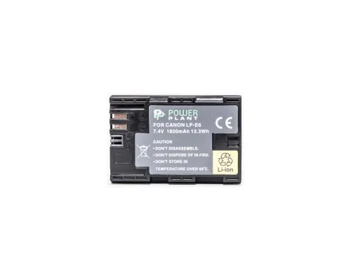 Акумулятор до фото/відео PowerPlant Canon LP-E6 Chip (DV00DV1243)