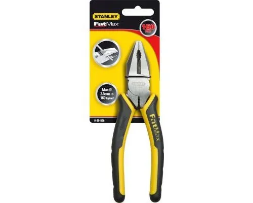 Плоскогубці Stanley FatMax, комбинированные, L=150мм (0-89-866)