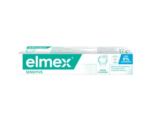 Зубна паста Elmex Sensitive з амінофторидом 75 мл (4007965560200)