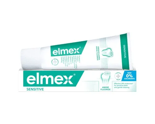 Зубна паста Elmex Sensitive з амінофторидом 75 мл (4007965560200)
