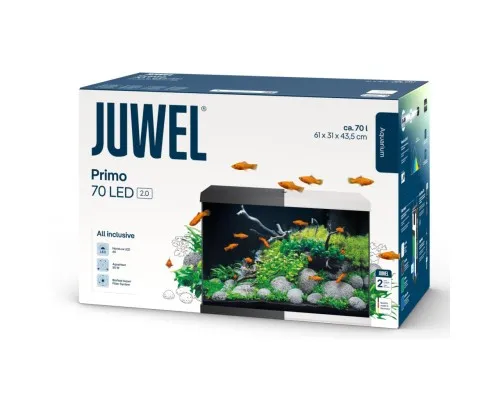 Акваріум Juwel прямий Primo 70 LED чорний (4022573255706)