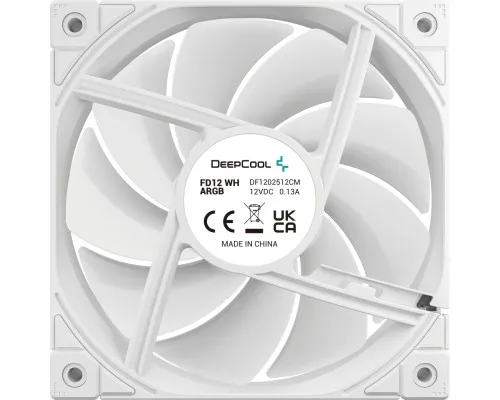 Кулер до корпусу Deepcool FD12 ARGB WH (R-FD12-WHAPN1-G)