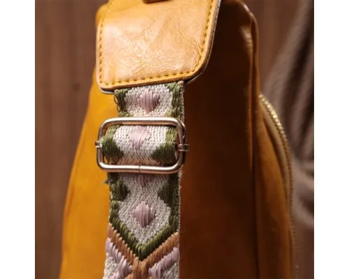 Сумка Vintage З екошкіри Жовта (22753)