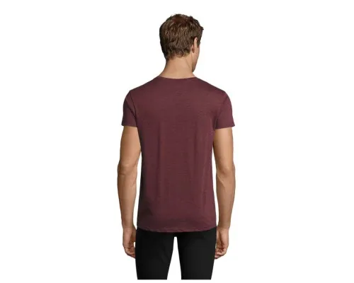 Футболка Sol's Regent Fit темно-бордовий меланж XXL (00553148XXL)