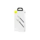 Дата кабель USB 2.0 AM to Lightning 1.0m Cafule Metal 2.4A black Baseus (CALJK-A01)