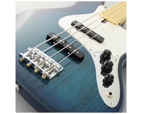 Бас-гітара FGN Neoclassic NJB See-Thru Blue Burst (NJB100MBAH-SBB)
