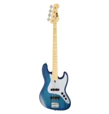 Бас-гітара FGN Neoclassic NJB See-Thru Blue Burst (NJB100MBAH-SBB)