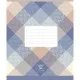 Зошит Школярик Plaid pattern 18 аркушів клітинка (018-3345K)