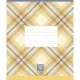 Зошит Школярик Plaid pattern 18 аркушів клітинка (018-3345K)