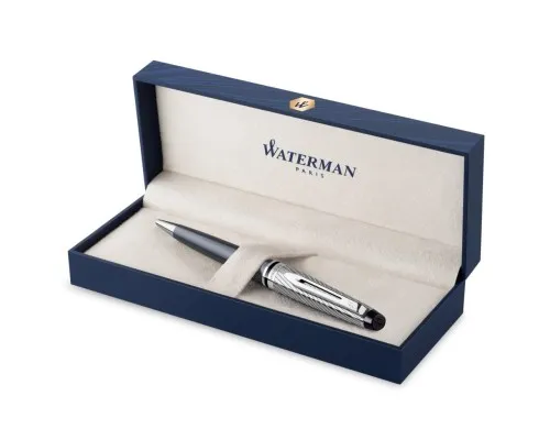 Ручка кулькова Waterman EXPERT Deluxe Metallic Stone Grey CT BP (20 052)