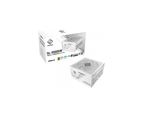 Блок живлення ASRock 1000W SteelLegend White (SL-1000GW)