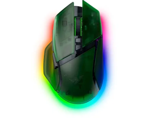 Мишка Razer Basilisk V3 Pro 35K Wireless/Bluetooth/USB Phantom Green (RZ01-05240300-R3G1)