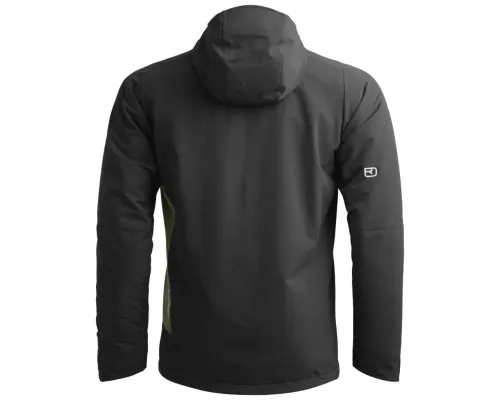 Куртка Ortovox Seceda Softshell Jacket Mns black raven - M - чорний (025.001.1193)