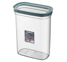 Харчовий контейнер Ardesto Fresh 3.1л, пластик, прямокутна, сірий (AR1311GG)