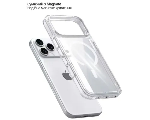 Чохол до мобільного телефона BeCover FIBRA Crystal MagSafe Apple iPhone 17 Pro (715369)