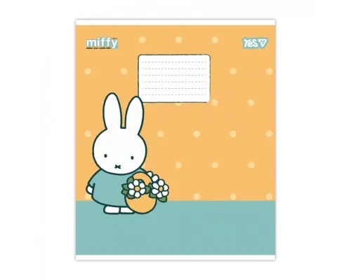 Зошит Yes My Miffy А5 12 аркушів лінія (768652)
