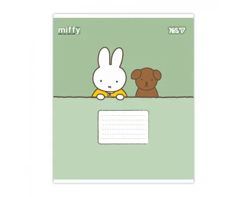 Зошит Yes My Miffy А5 12 аркушів лінія (768652)