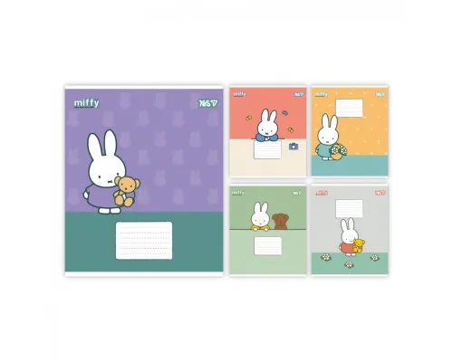 Зошит Yes My Miffy А5 12 аркушів лінія (768652)