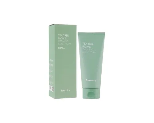 Пінка для вмивання FarmStay Tea Tree Biome Calming Acne Foam 180 мл (8809783321898)