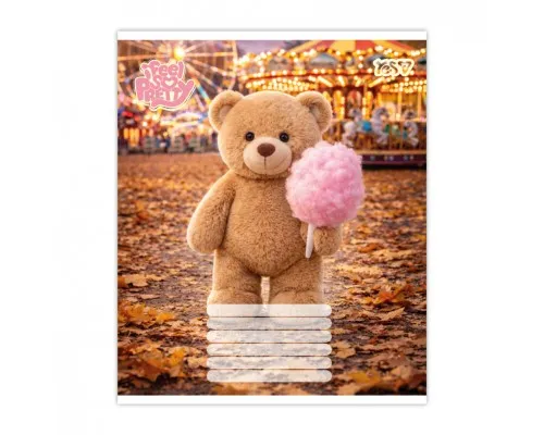 Зошит 1 вересня Bear stories А5 24 аркушів клітинка (768974)