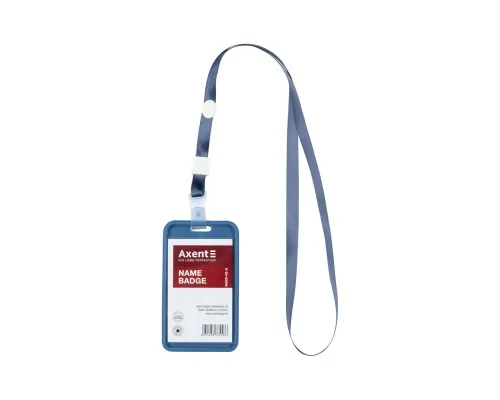 Бейдж Axent чохол SoftTouch матовий, 54х85мм ,димчасто синій (4550V-02-A)