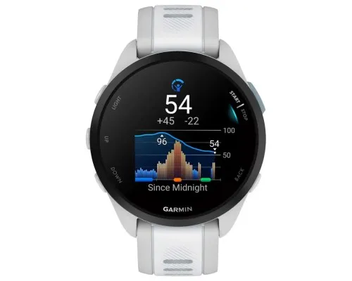 Смарт-годинник Garmin Forerunner 165, GPS, Mist Grey/Whitestone, GPS (010-02863-21)