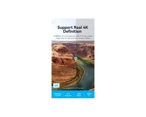 Кабель мультимедійний HDMI M to HDMI M 5.0m V2.0 4K60Hz blue VENTION (ALHSJ)