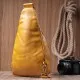 Сумка Vintage З екошкіри Жовта (22775)