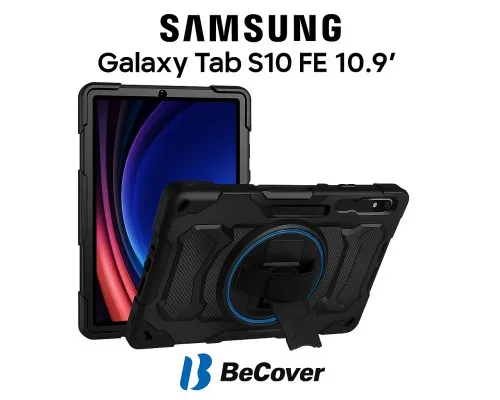 Чохол до планшета BeCover Samsung Galaxy Tab S10 FE (SM-X520/SM-X526) 10.9" Black (713258)