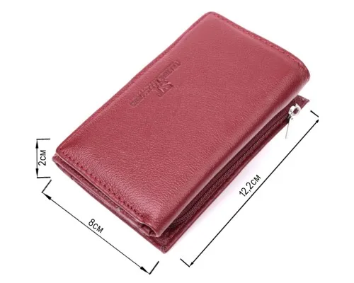 Гаманець ST Leather Шкіряний Бордовий (22489)