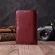 Гаманець ST Leather Шкіряний Бордовий (22489)