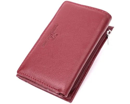 Гаманець ST Leather Шкіряний Бордовий (22489)