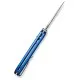 Ніж Civivi Qubit, Blue Aluminum, Satin (C22030E-3)