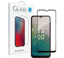 Скло захисне ACCLAB Full Glue Nokia C32 Black (1283126582219)
