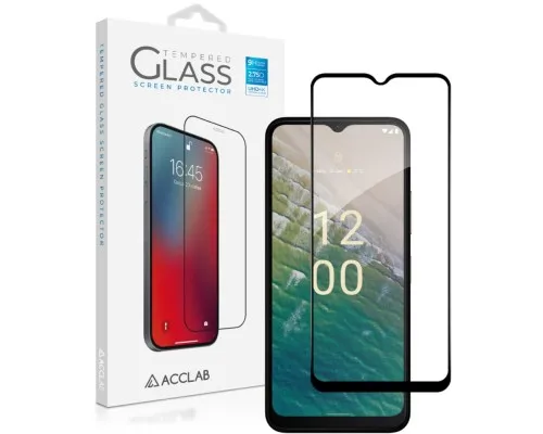 Скло захисне ACCLAB Full Glue Nokia C32 Black (1283126582219)