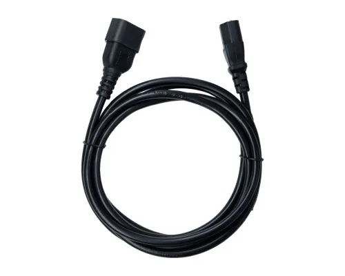 Кабель живлення C13 to C14 2.0m black Armorstandart (ARM73125)