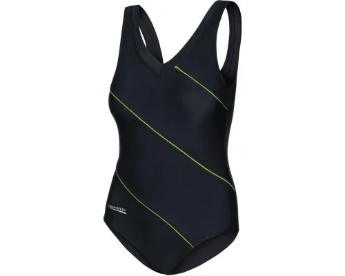 Купальник Aqua Speed Sophie 441-01 чорний, зелений 50 (5908217624680)