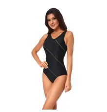 Купальник Aqua Speed Sophie 441-01 чорний, зелений 50 (5908217624680)