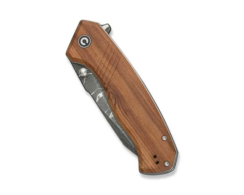 Ніж Civivi Placoid, Wood, Damascus (C23079-DS1)