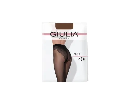 Колготи Giulia Bikini 40 Den Cappuccino - 5XL (4824092073355)